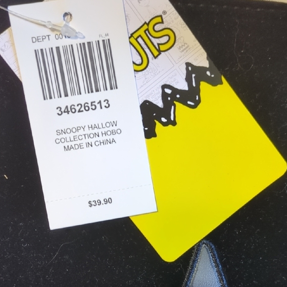 Hot Topic Black Halloween Tote Bag - Picture 3 of 3